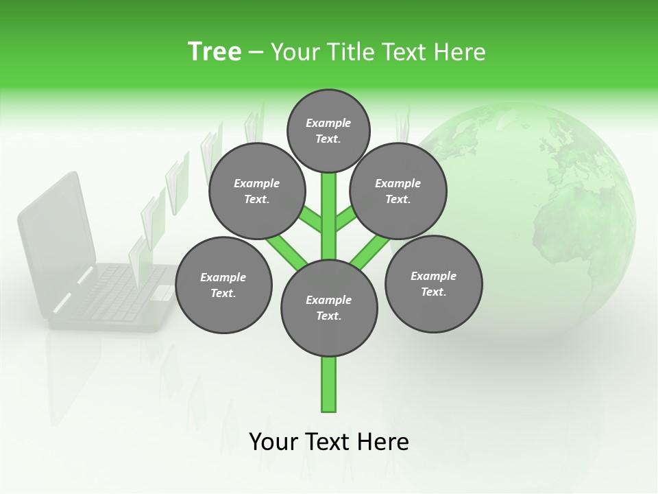 Female Helping Hand Finger PowerPoint Template