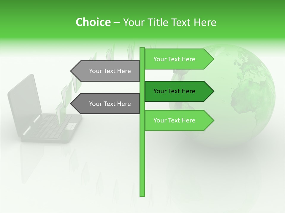 Female Helping Hand Finger PowerPoint Template