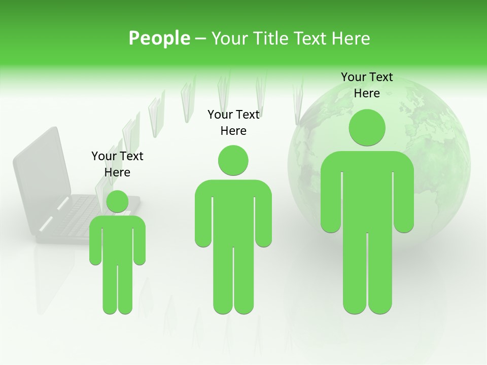 Female Helping Hand Finger PowerPoint Template