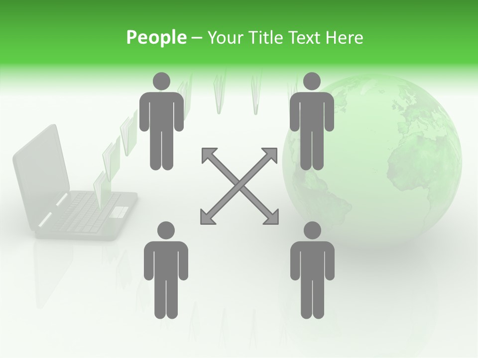 Female Helping Hand Finger PowerPoint Template