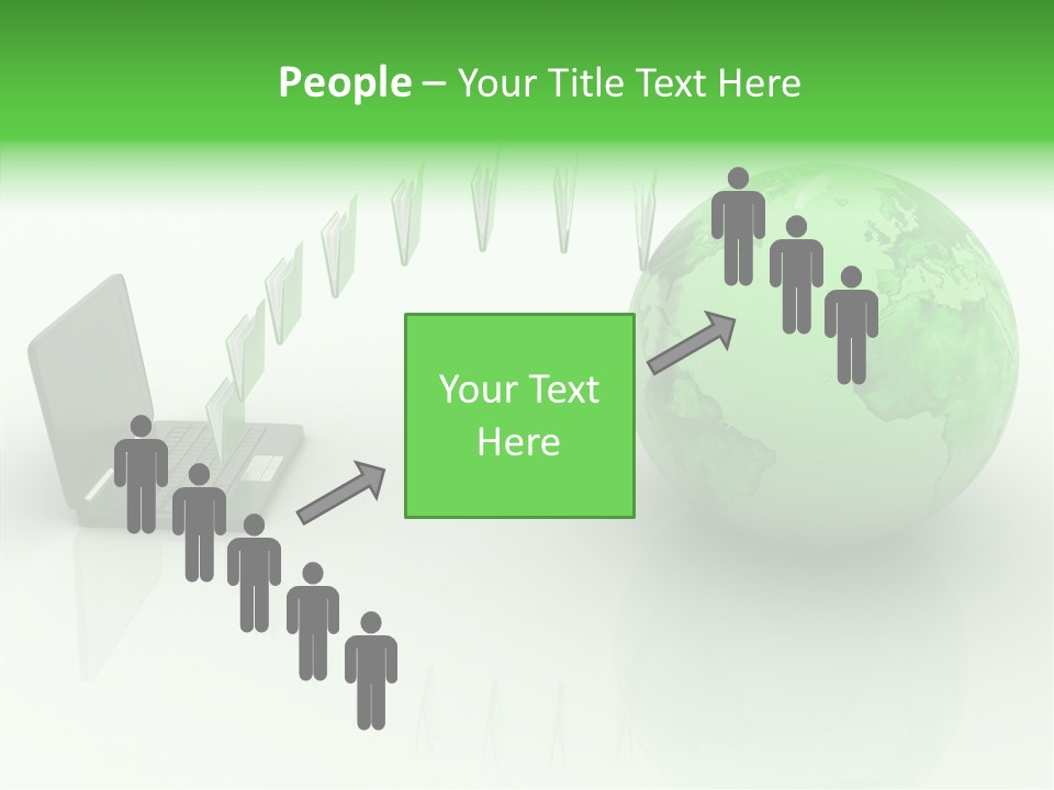 Female Helping Hand Finger PowerPoint Template