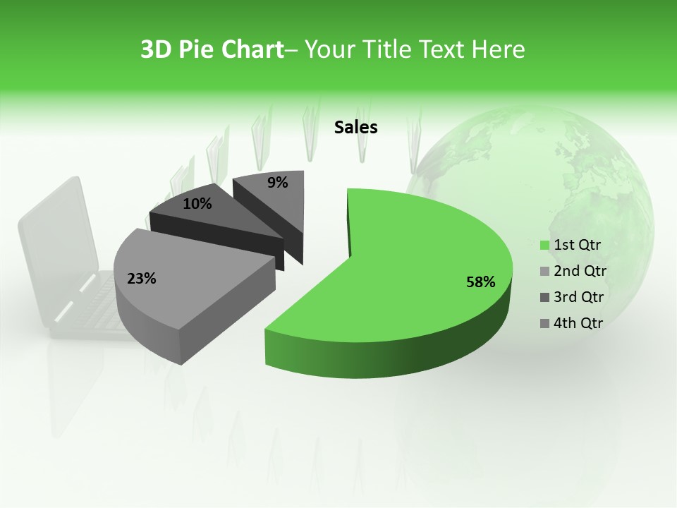 Female Helping Hand Finger PowerPoint Template