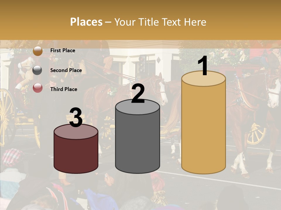 Senior  Closeup Hold PowerPoint Template