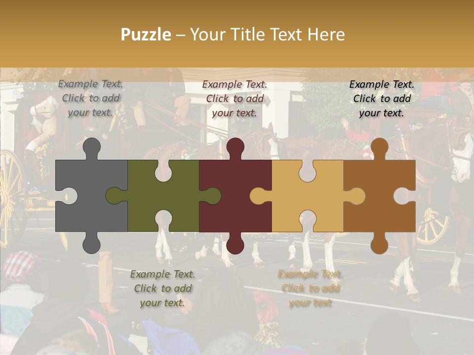 Senior  Closeup Hold PowerPoint Template