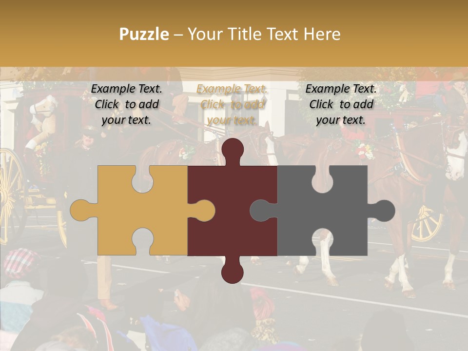 Senior  Closeup Hold PowerPoint Template