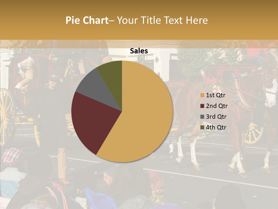 Senior  Closeup Hold PowerPoint Template