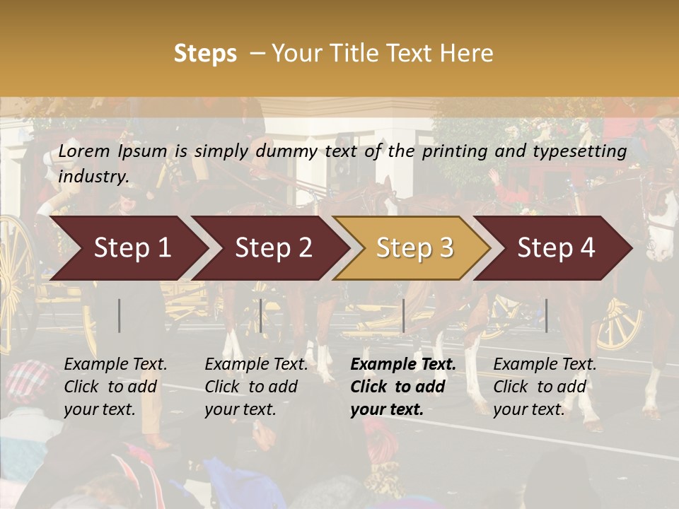 Senior  Closeup Hold PowerPoint Template