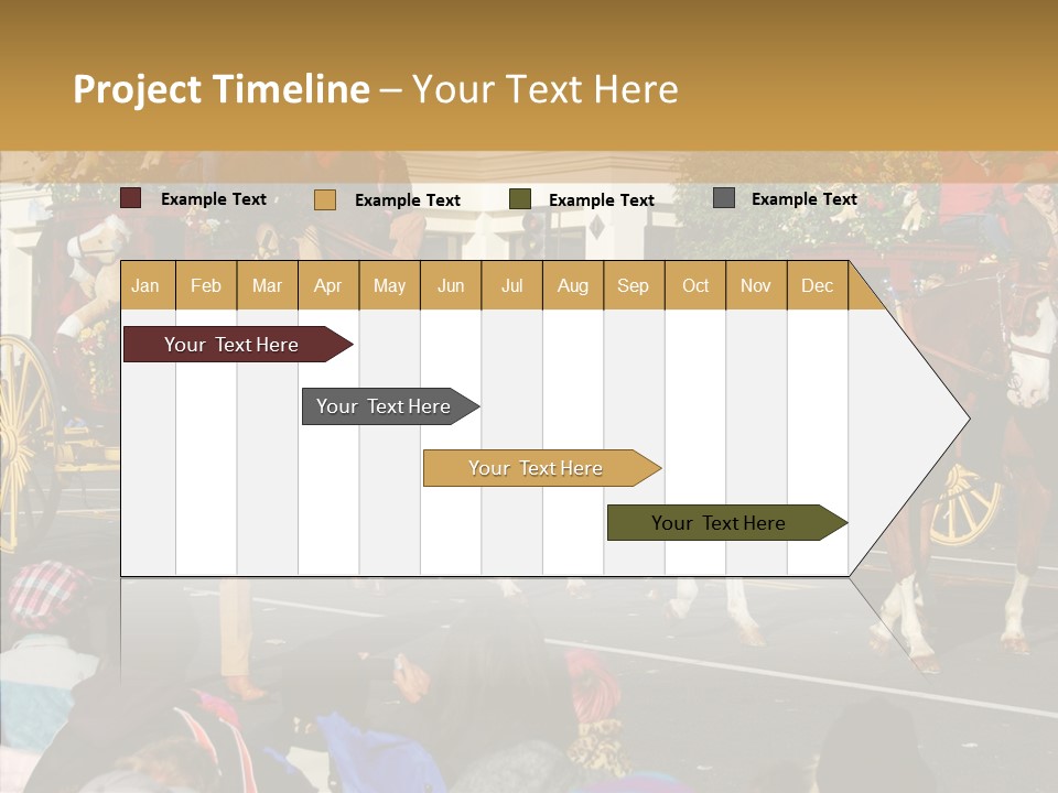 Senior  Closeup Hold PowerPoint Template