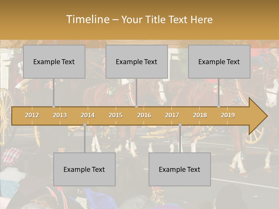 Senior  Closeup Hold PowerPoint Template