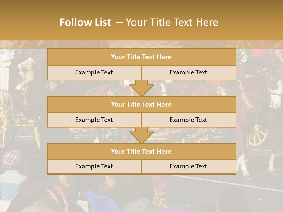 Senior  Closeup Hold PowerPoint Template