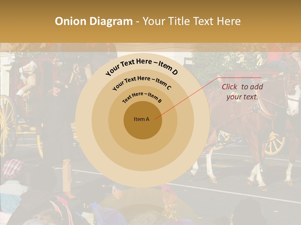 Senior  Closeup Hold PowerPoint Template