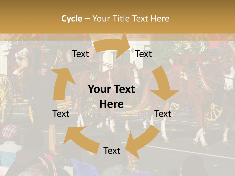 Senior  Closeup Hold PowerPoint Template