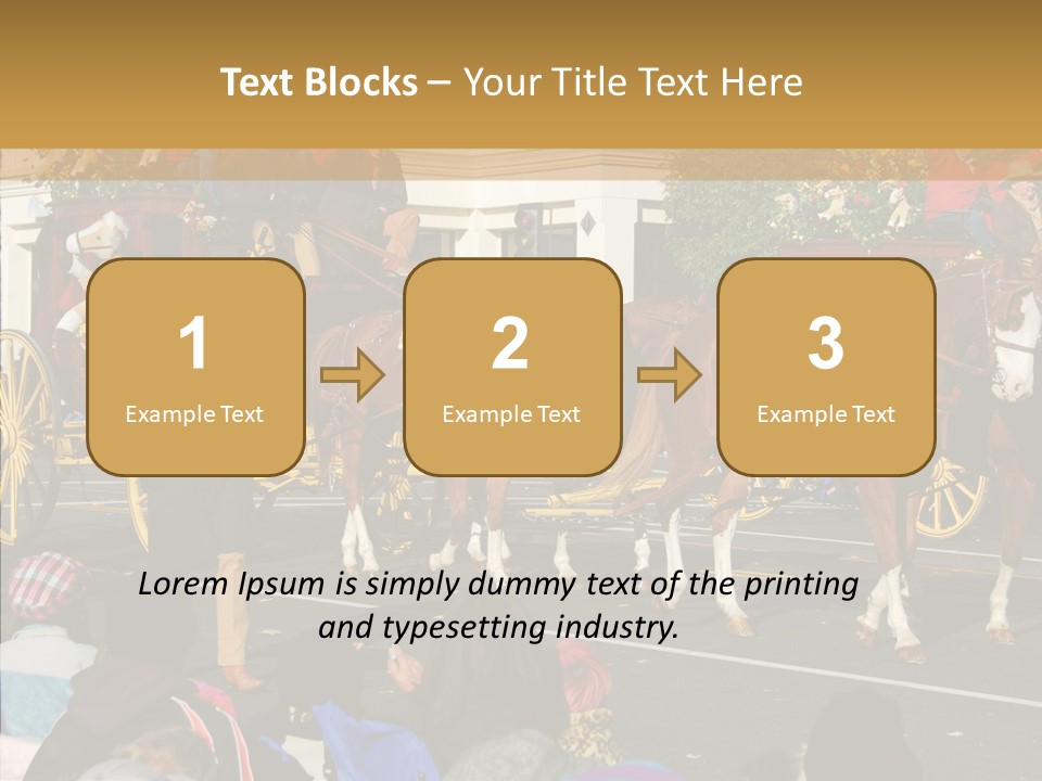 Senior  Closeup Hold PowerPoint Template