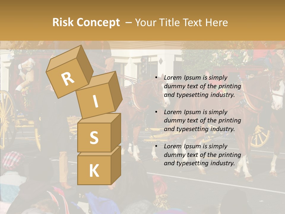 Senior  Closeup Hold PowerPoint Template