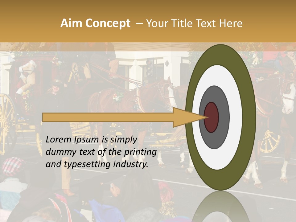 Senior  Closeup Hold PowerPoint Template