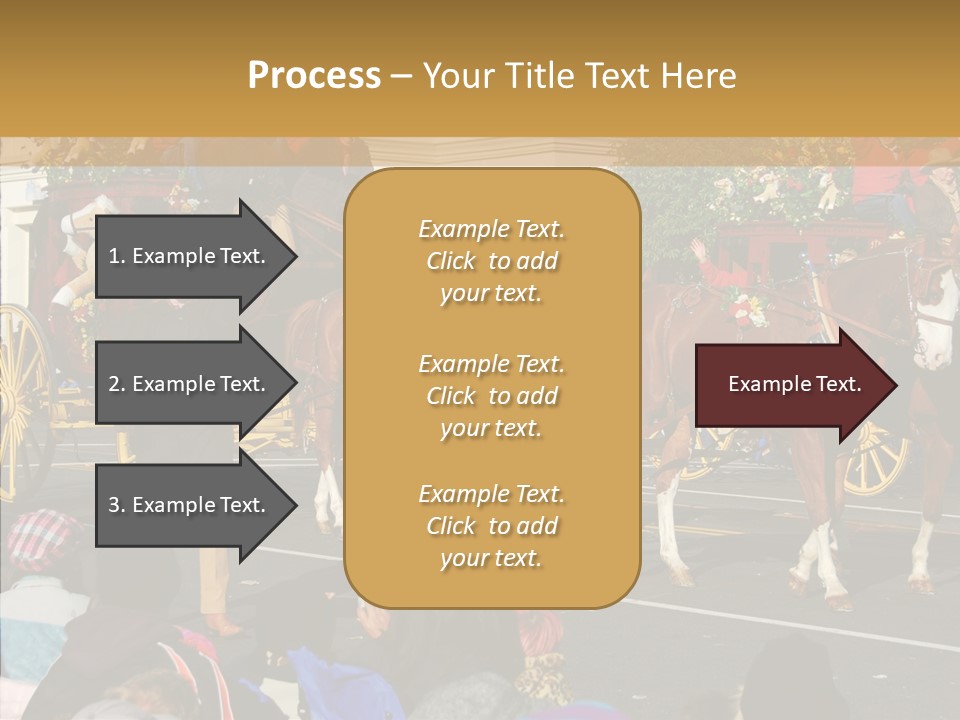 Senior  Closeup Hold PowerPoint Template