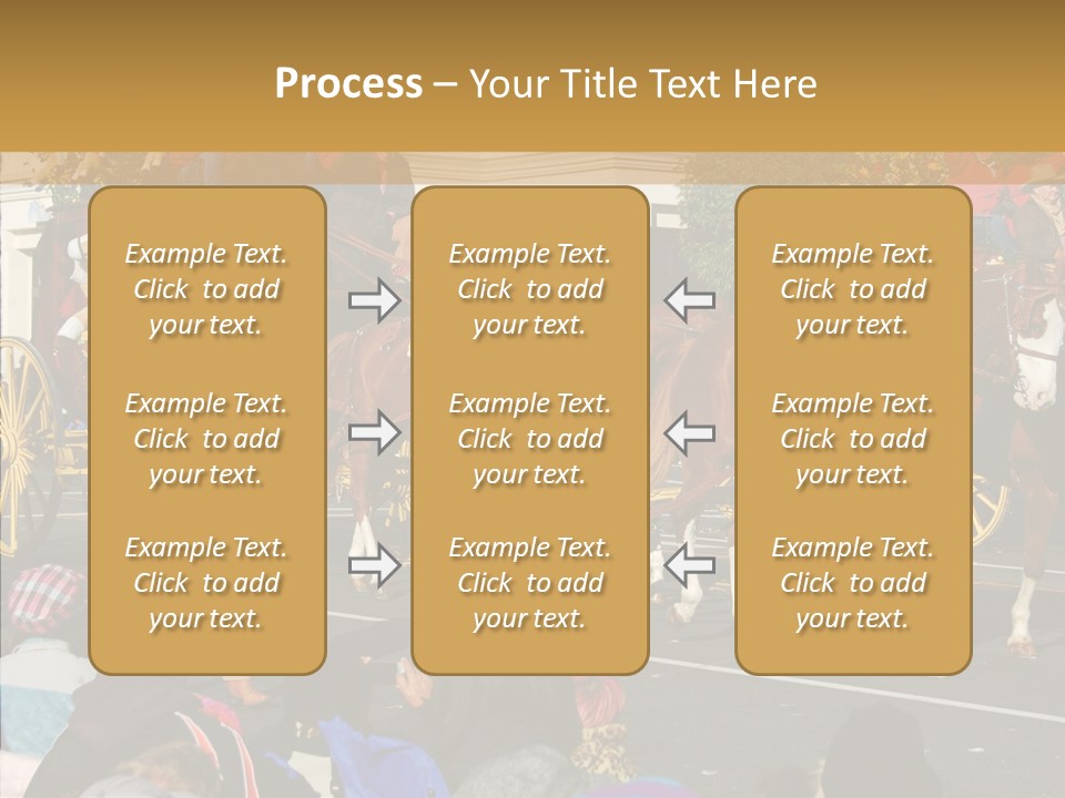 Senior  Closeup Hold PowerPoint Template