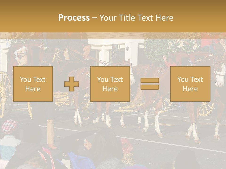 Senior  Closeup Hold PowerPoint Template