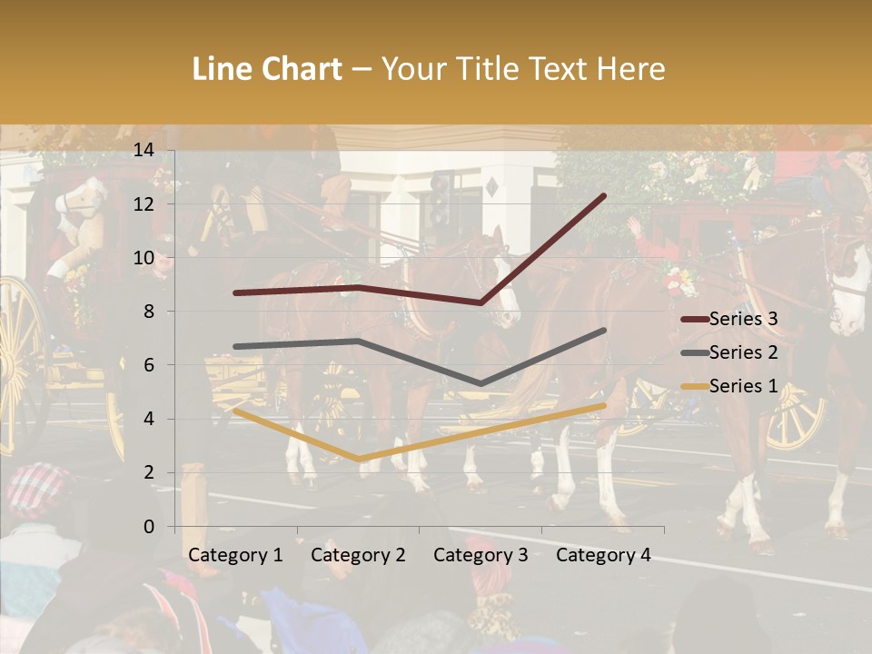 Senior  Closeup Hold PowerPoint Template