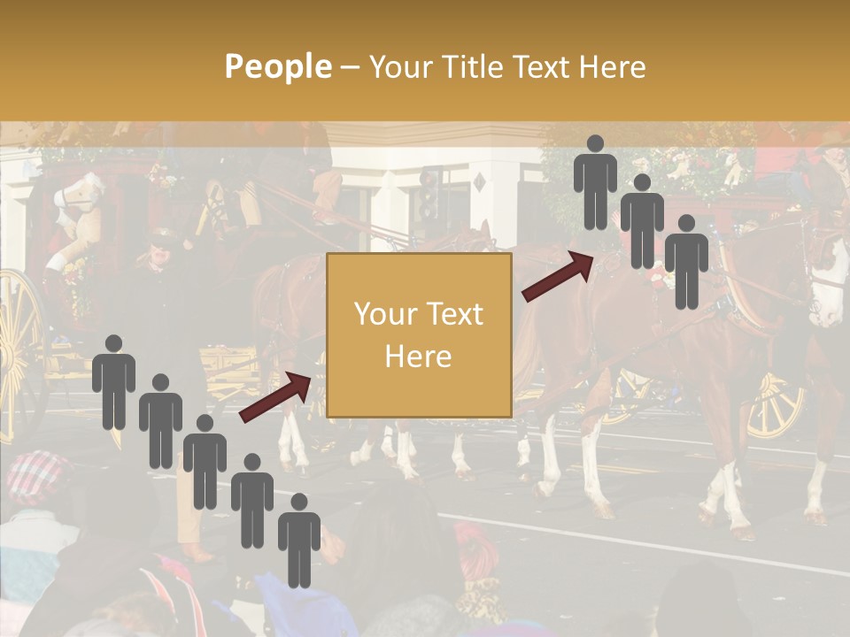 Senior  Closeup Hold PowerPoint Template