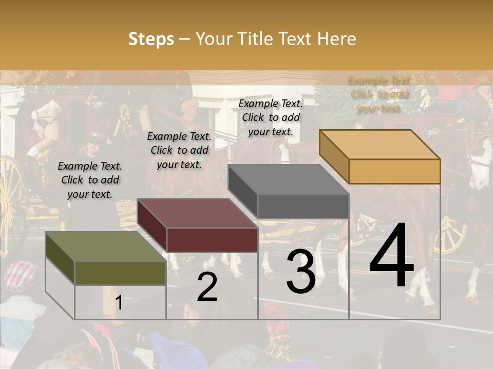 Senior  Closeup Hold PowerPoint Template