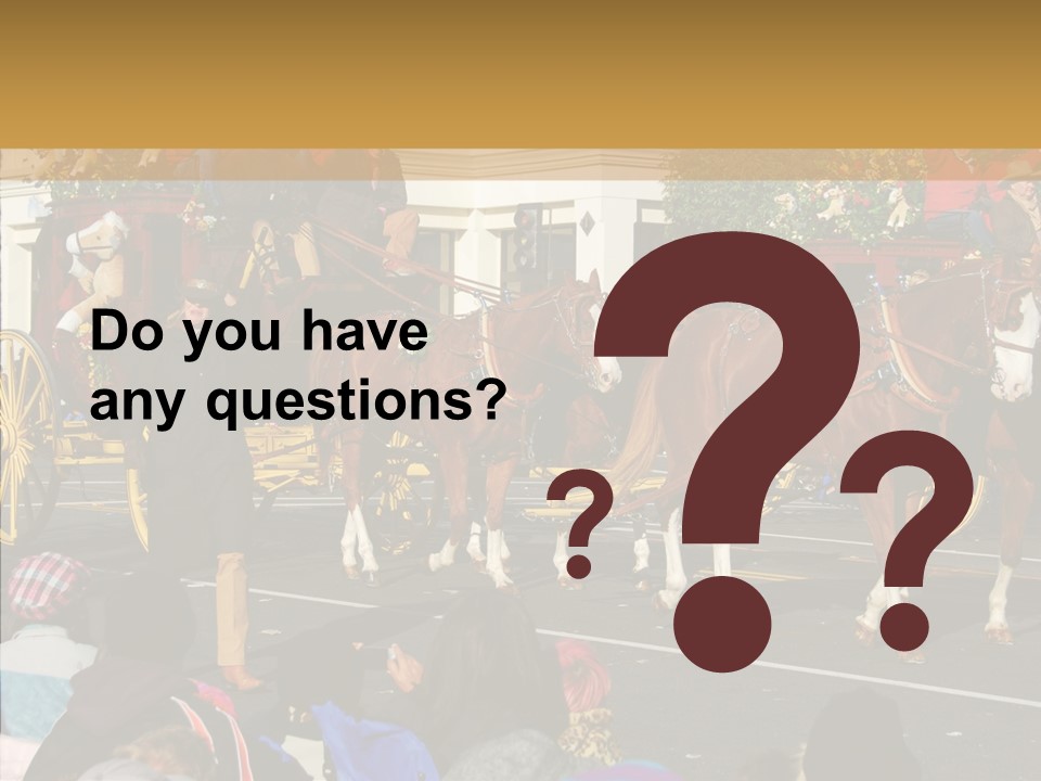 Senior  Closeup Hold PowerPoint Template