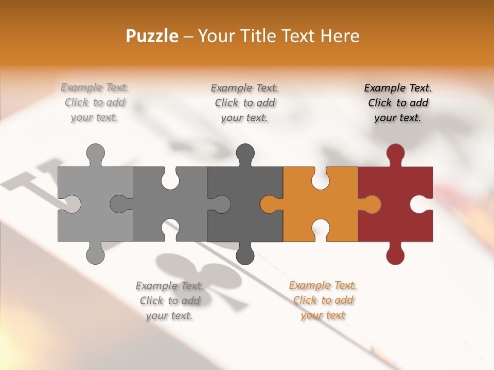 Hand Old Two PowerPoint Template