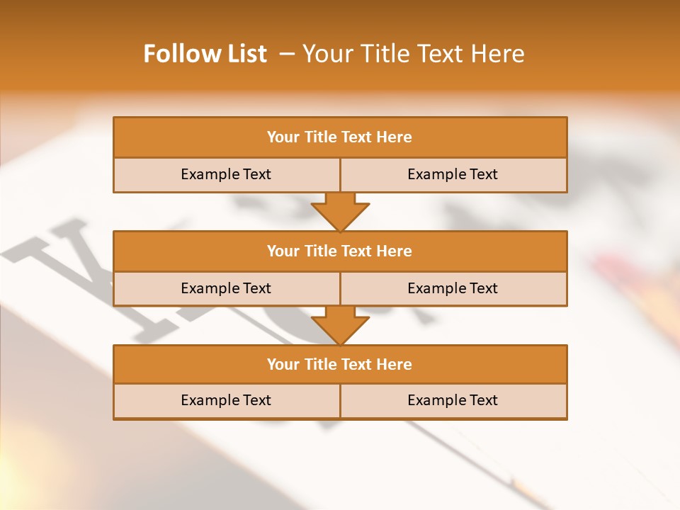 Hand Old Two PowerPoint Template