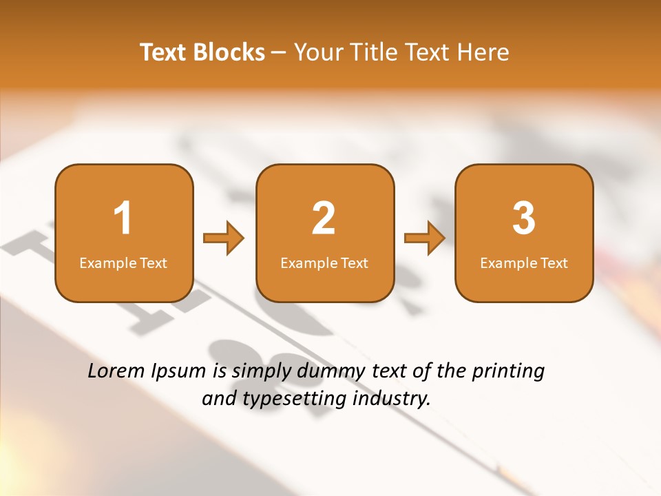 Hand Old Two PowerPoint Template