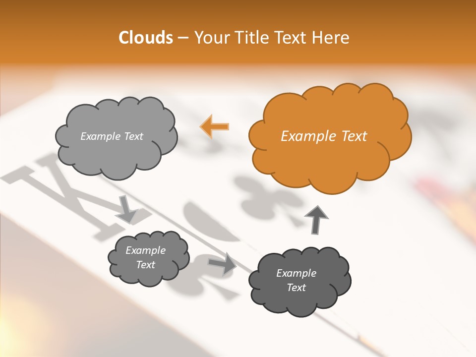 Hand Old Two PowerPoint Template