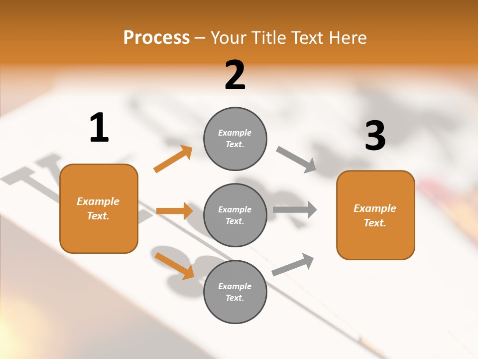 Hand Old Two PowerPoint Template