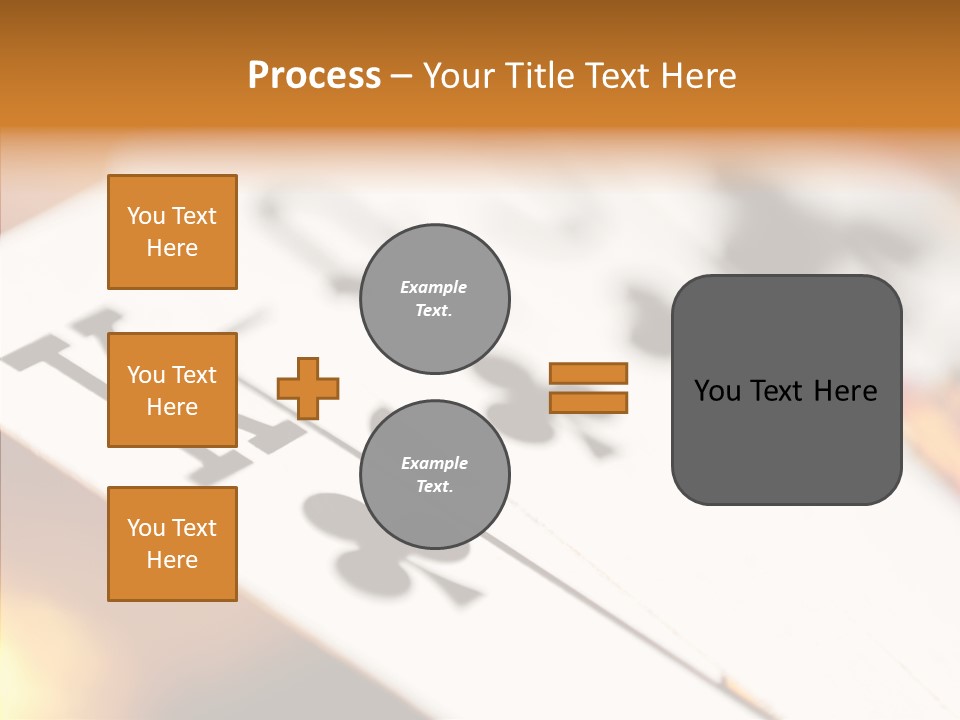 Hand Old Two PowerPoint Template
