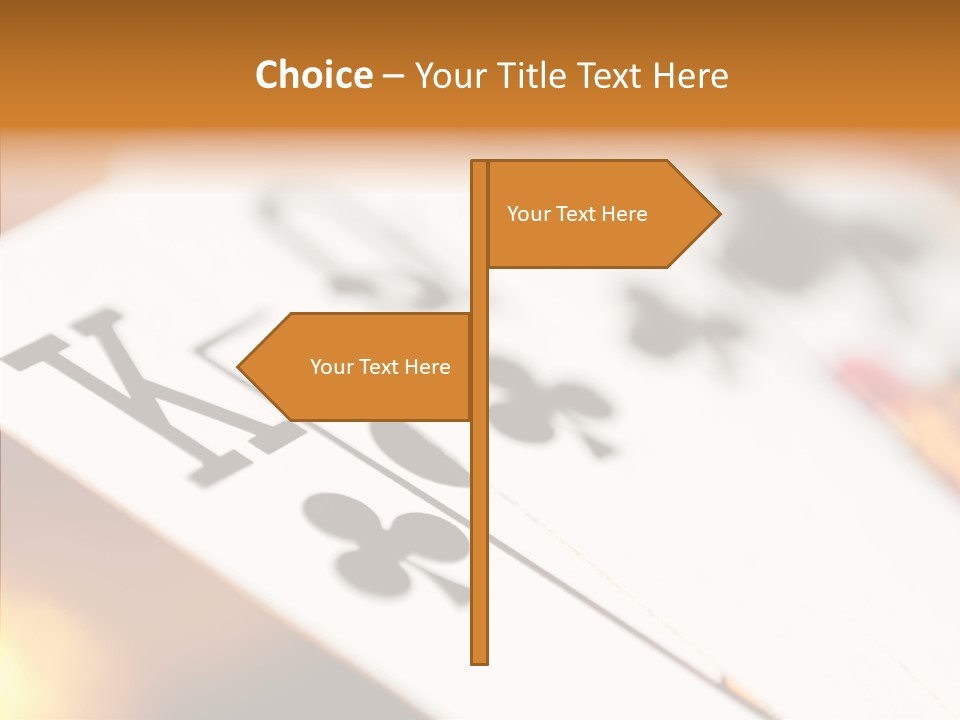 Hand Old Two PowerPoint Template