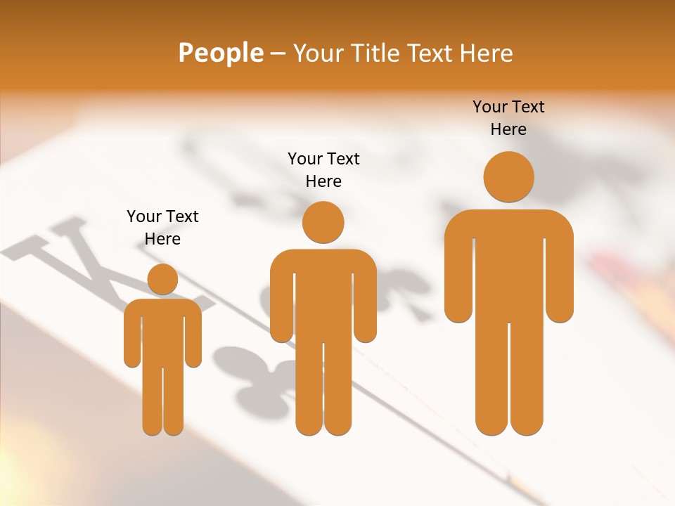 Hand Old Two PowerPoint Template