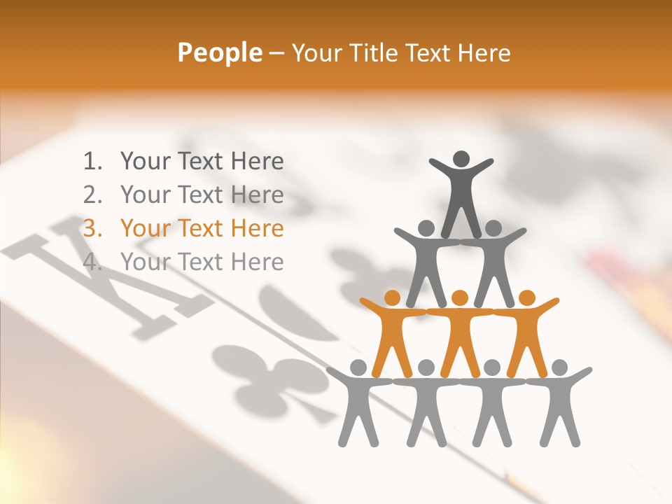 Hand Old Two PowerPoint Template