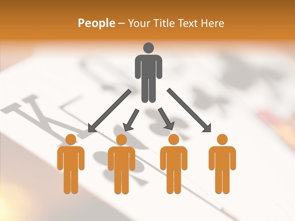 Hand Old Two PowerPoint Template