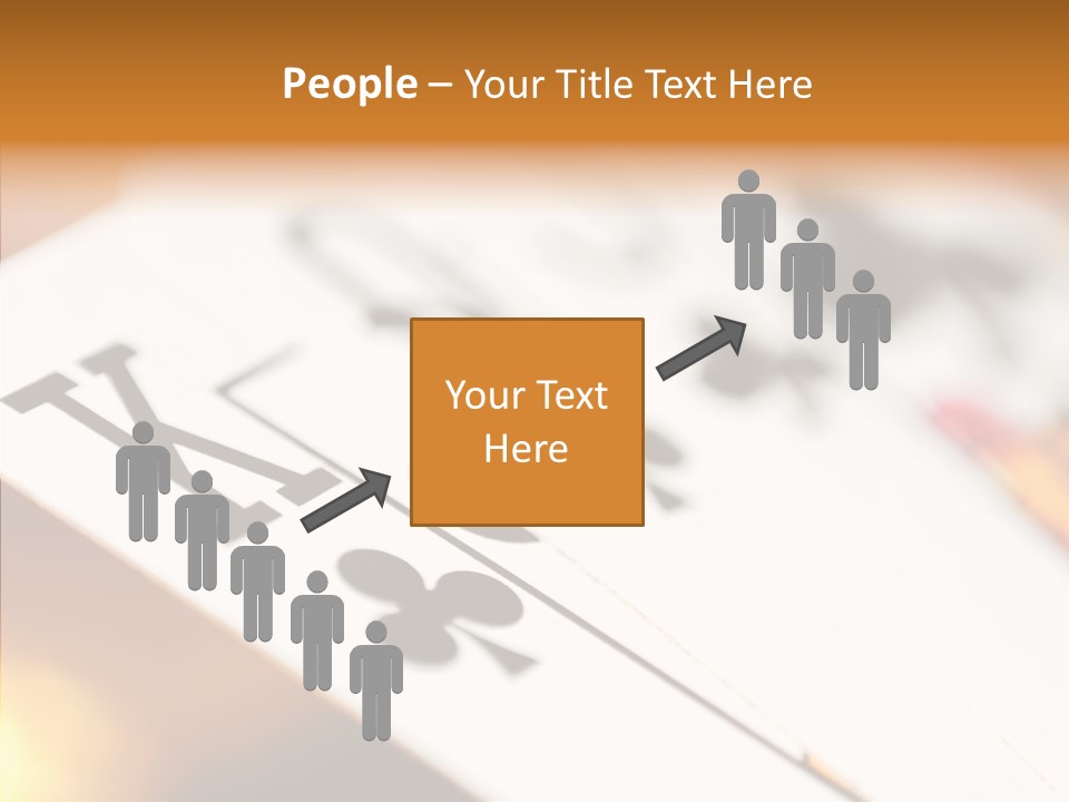 Hand Old Two PowerPoint Template