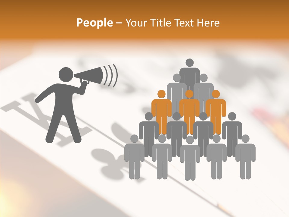 Hand Old Two PowerPoint Template