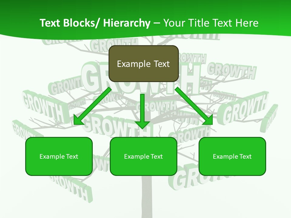 Helping Hand Aging Closeup PowerPoint Template