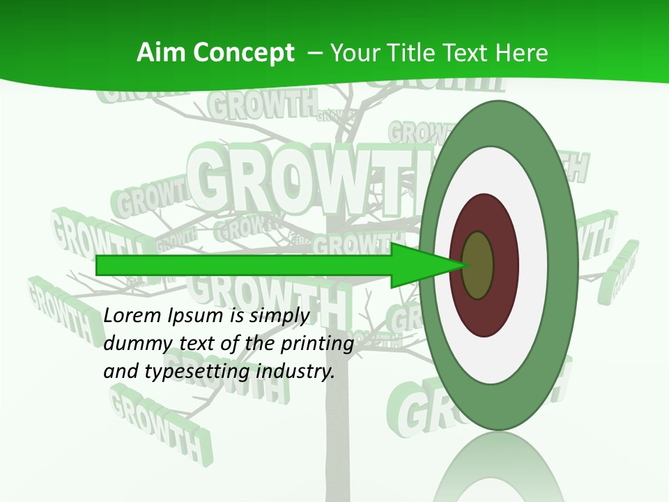 Helping Hand Aging Closeup PowerPoint Template