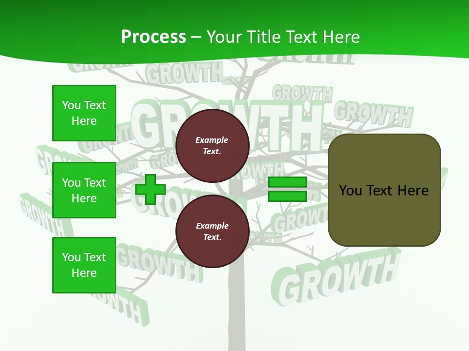 Helping Hand Aging Closeup PowerPoint Template