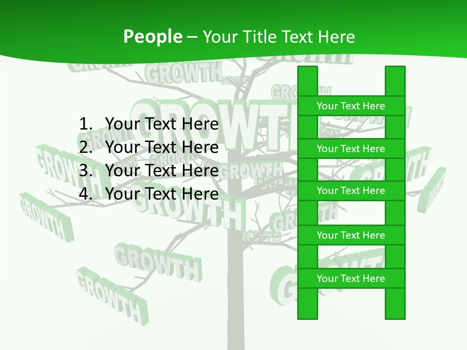 Helping Hand Aging Closeup PowerPoint Template