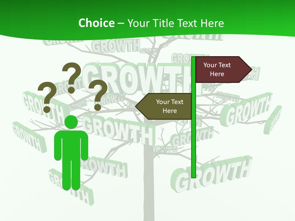 Helping Hand Aging Closeup PowerPoint Template