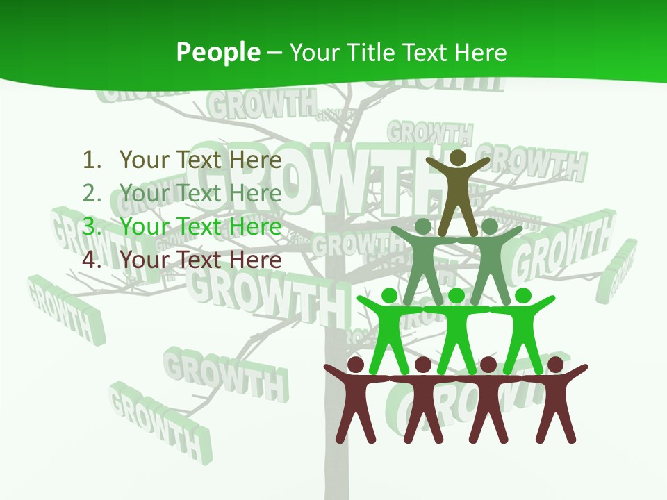 Helping Hand Aging Closeup PowerPoint Template