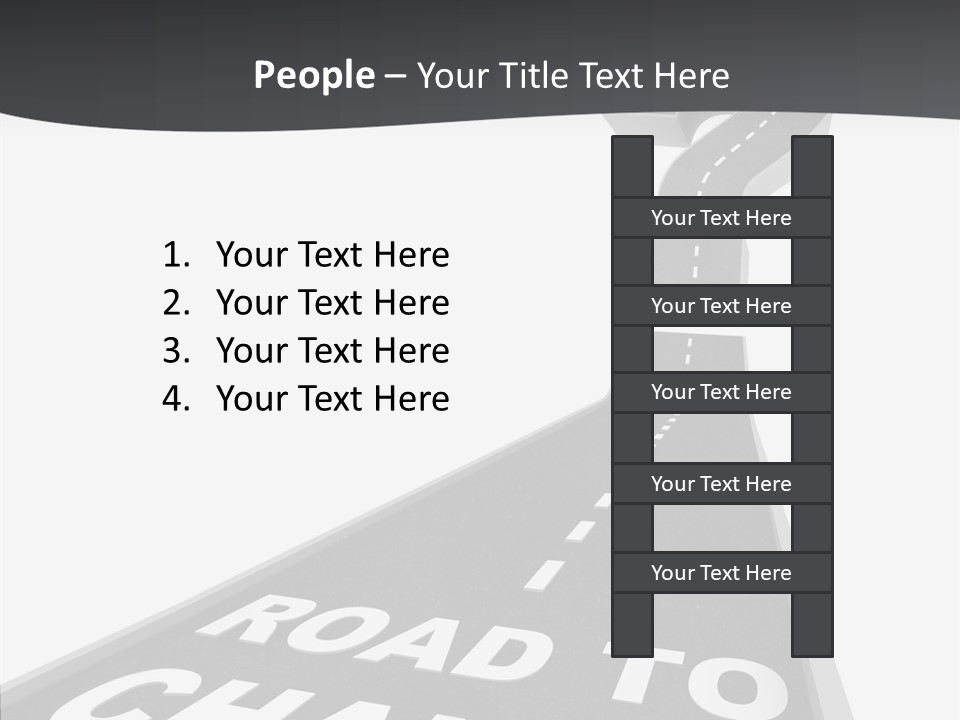 Adult Closeup Women PowerPoint Template