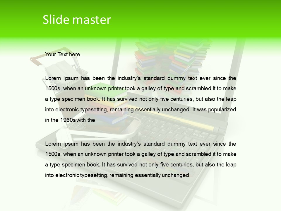 White Background Holding Hands Elder PowerPoint Template