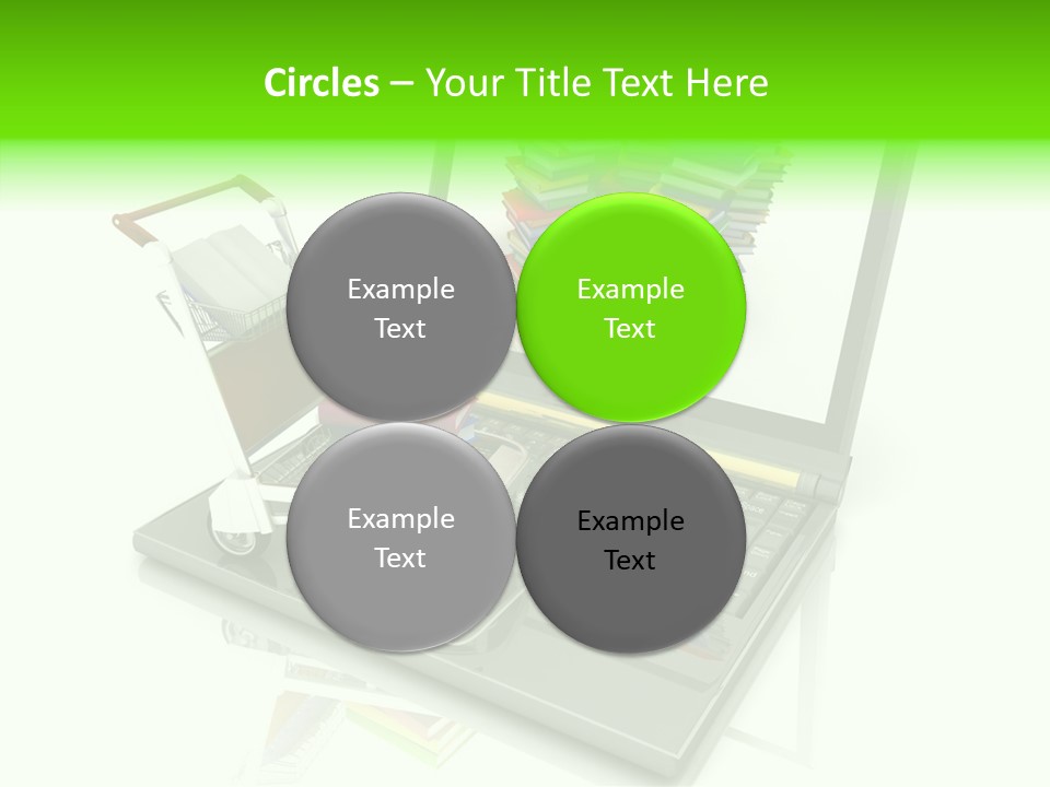 White Background Holding Hands Elder PowerPoint Template