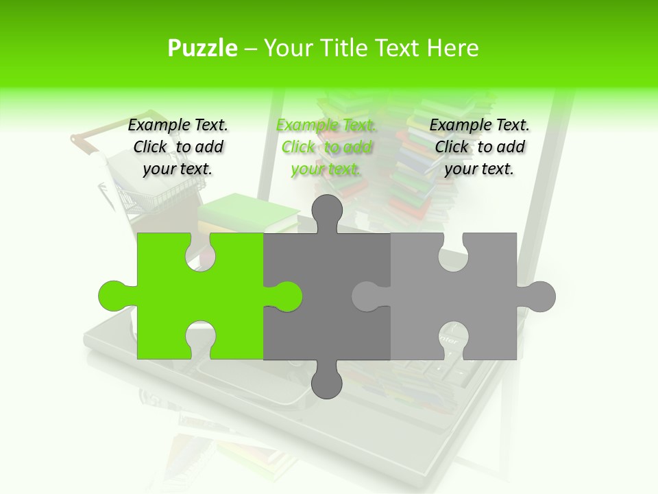 White Background Holding Hands Elder PowerPoint Template