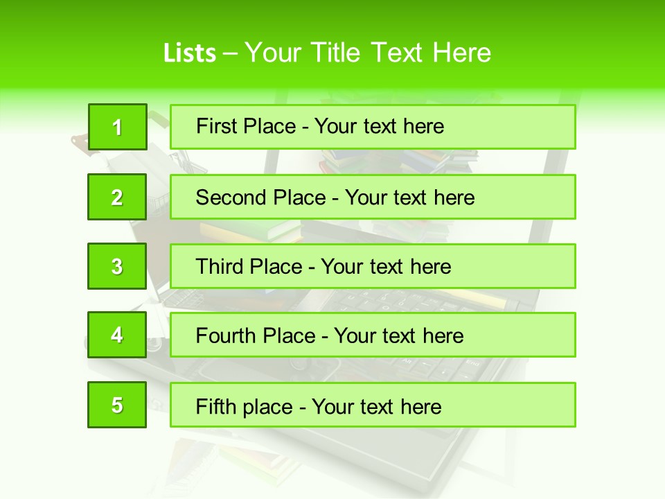 White Background Holding Hands Elder PowerPoint Template