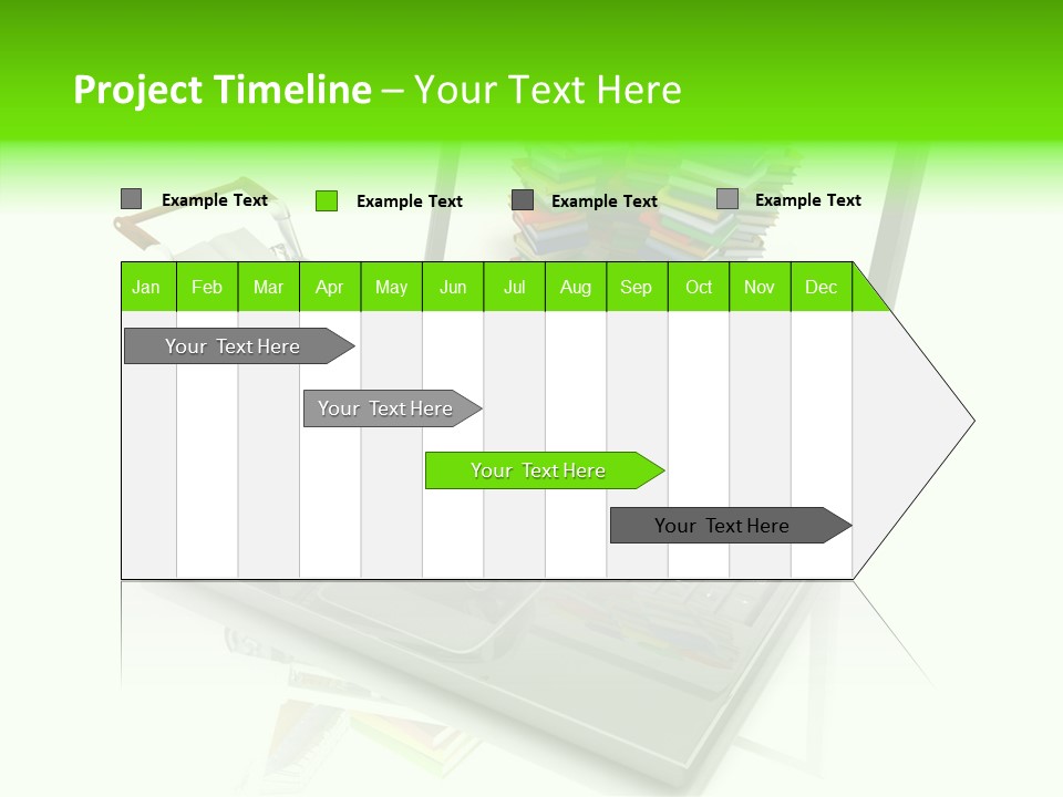 White Background Holding Hands Elder PowerPoint Template